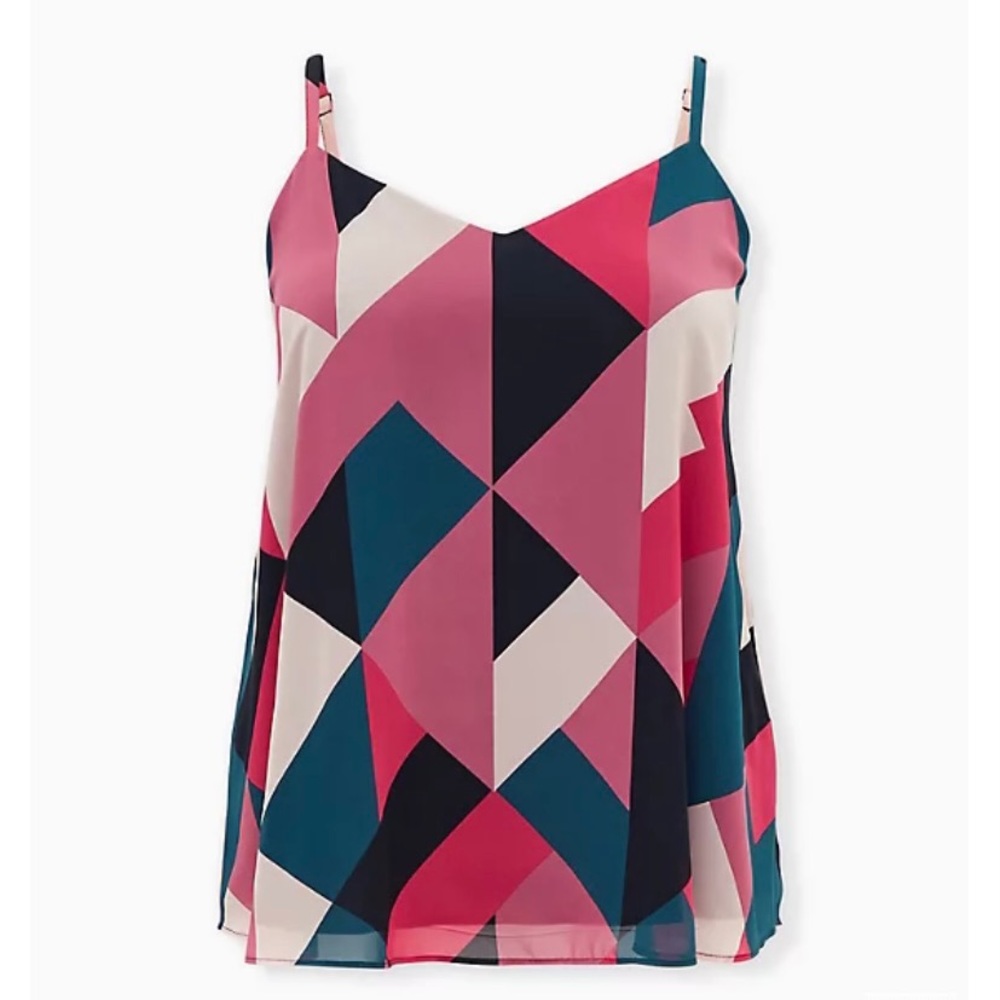 SOPHIE - MULTI GEO CHIFFON SWING CAMI